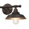 Westinghouse Iron Hill Wall Mount LED, 2-Light, Dimmable, 6.5W, Oil Rubbed Bronze and Metal Shade 6132900 - alternate 4